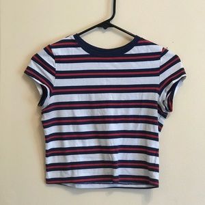 HM Striped Crop Top! Size Small.